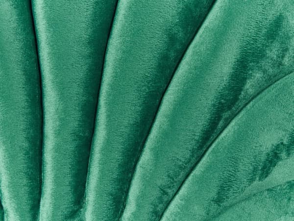Dekorativ pude shell green emeraldavalour dekorativ pude marine stil til stuen plys blød