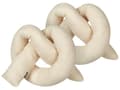 Miniatyrbillede 1 af 6: Pyntepude beige 172 x 14 cm teddystof 2 dele rørpude knudepude moderne