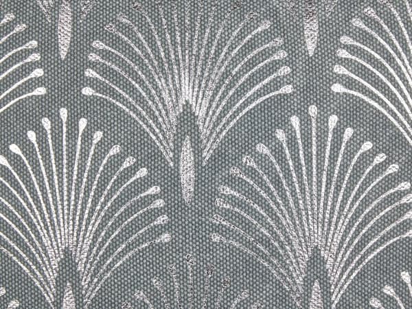 Koristetyyny harmaa 45 x 45 cm puuvilla 2 kpl geometrinen kuvio neliö käsintehty glamour