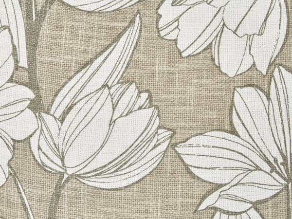 Sæt med 2 puder hvid og grøn bomuld 45 x 45 cm blomstermønster frynsede håndlavet aftageligt betræk med fyld Boho stil