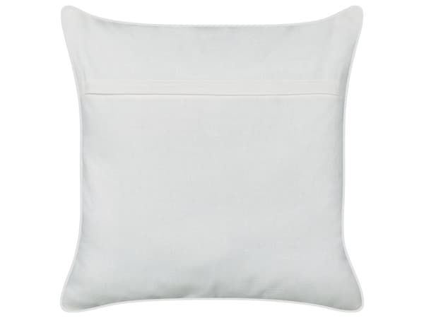 Koristetyyny keltainen puuvilla 45 x 45 cm 2 kpl neliö setti kirjailtu kukkakuvio