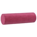 Miniatyrbillede 3 af 7: pyntepuder 2 stk. Ø15x50 cm velour vinrød
