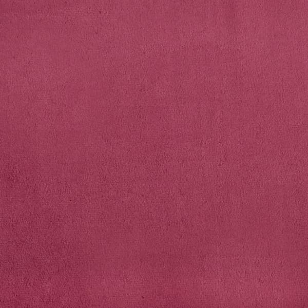 pyntepuder 2 stk. Ø15x50 cm velour vinrød