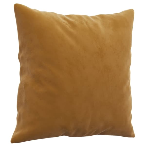 Prydnadskuddar 2 st brun 40x40 cm sammet