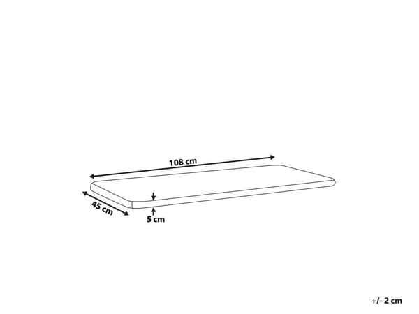 Puutarhapenkin pehmuste luonnonvalkoinen 108 x 45 cm polyesteri suorakulmio vetoketjullinen nauhat moderni
