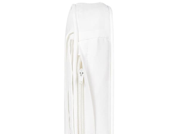 Siddepude til havestol offwhite 29 x 38 x 5 cm polyester 2 stk. fastgørelsesstropper moderne