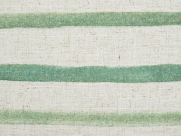 Koristetyyny beige vihreä 50 x 30 cm polyesteri raidallinen suorakulmainen vetoketjulla rustiikkinen