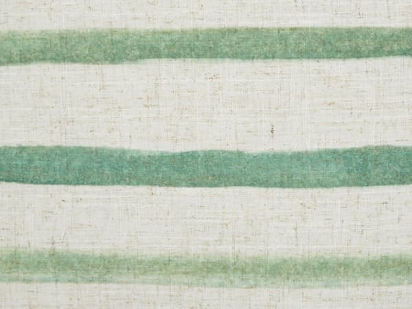 Koristetyyny beige vihreä 50 x 30 cm polyesteri raidallinen suorakulmainen vetoketjulla rustiikkinen