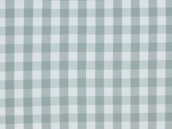 Koristetyyny valkoinen mintunvihreä 40 x 60 cm polyesteri 2 kpl napeilla ruudullinen rustiikkinen