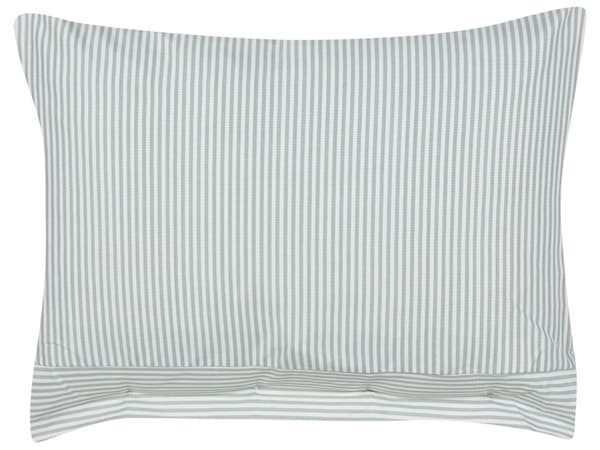 Pyntepude Grøn Hvid 40 x 60 cm Farverige Sofapude til Stuen Lækre Puder til Sofaen og Sengen Gavlpude Stribet Mønster