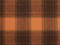 Miniatyrbillede 6 af 6: Pyntepude Orange Sort Polyester 45 x 45 cm Sæt af 2 Firkantede Sofapuder til Stuen Lækre Puder til Sofaen og Sengen Puder med Gingham Mønster