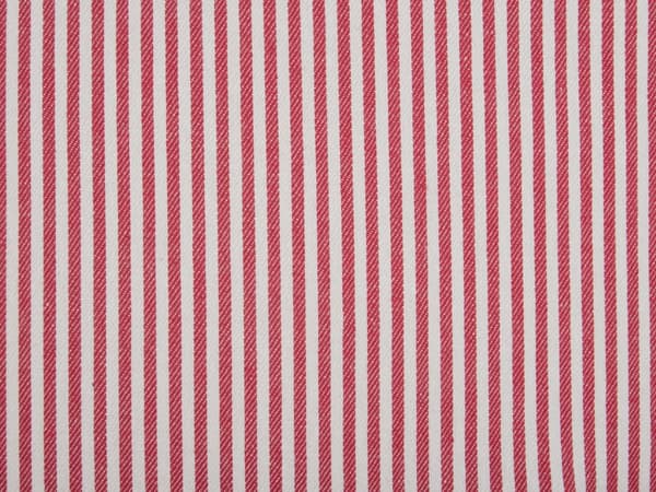 Sæt med 2 pyntepuder i rød og hvid bomuld 40 x 60 cm Stribet mønster knapper Retro dekor tilbehør Soveværelse Stue
