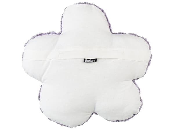 Koristetyyny violetti puuvilla 30 x 30 cm lasten 2 kpl kukkatyyny vetoketjulla moderni