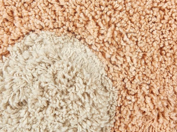 Koristetyyny persikanpunainen puuvilla 30 x 30 cm lasten 2 kpl kukkatyyny vetoketjulla moderni