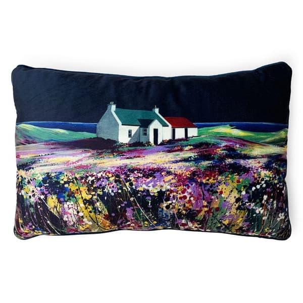 Avril Thomson Smith Moonshine Filled Cushion Multicoloured 33cm x 53cm
