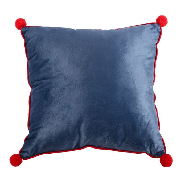 Something Different Gnome Pom Pom Square Filled Cushion