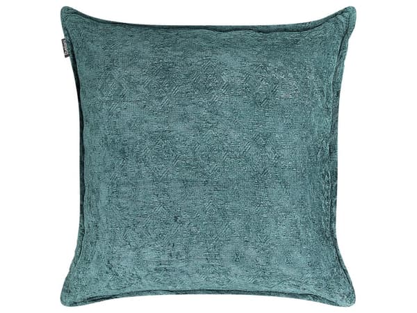 Pyntepude Blå Bomuld 50 x 50 cm Firkantet Puder til Sofaen Pudesæt til Sengen Rygpuder Bløde Sofapuder til Stuen og Soveværelse