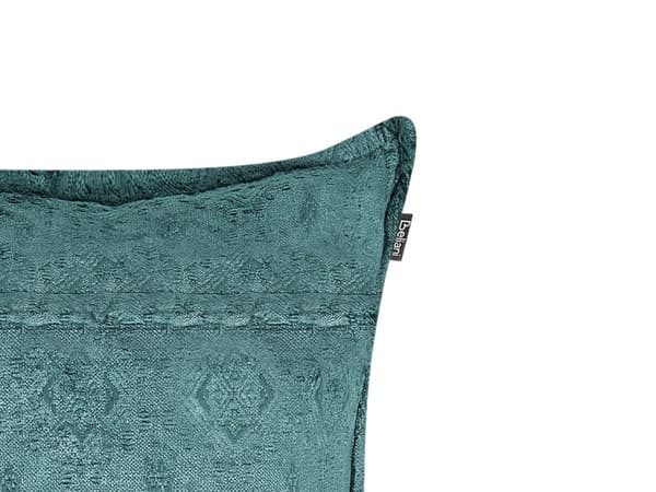 Pyntepude Blå Bomuld 50 x 50 cm Firkantet Puder til Sofaen Pudesæt til Sengen Rygpuder Bløde Sofapuder til Stuen og Soveværelse