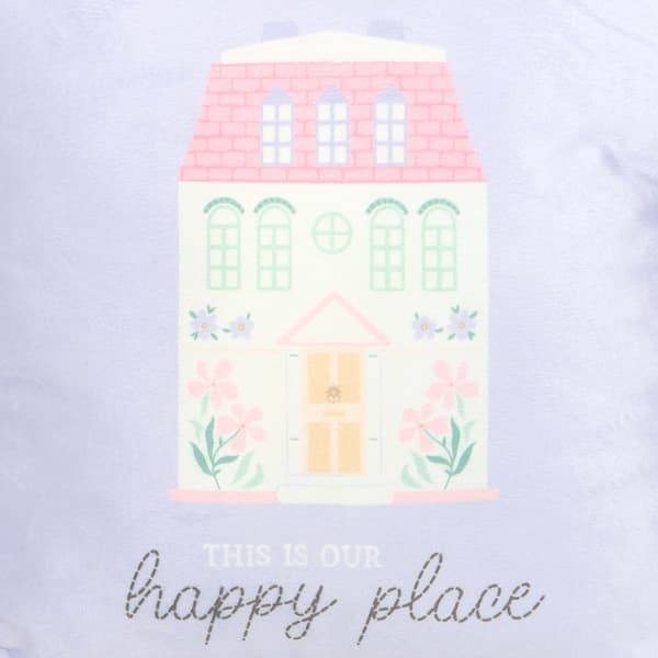 Something Different This Is Our Happy Place Square Filled Cushion