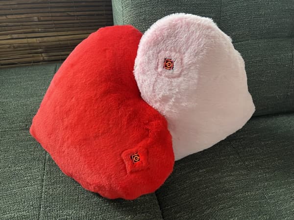 Warmpi® Warm Heart - Värmekudde - Rött och Rosa