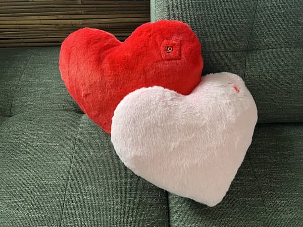 Warmpi® Warm Heart - Värmekudde - Rött och Rosa