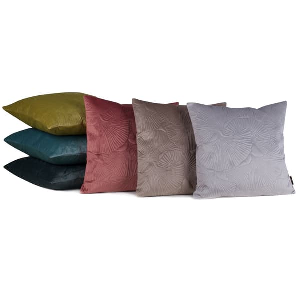 Dekorativt örngott VELVET-58 45x45 Eurofirany vinröd