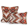 Miniatyrbillede 4 af 5: Dekorativt pudebetræk CEBRA 45x30 Eurofirany beige bordeaux zebra