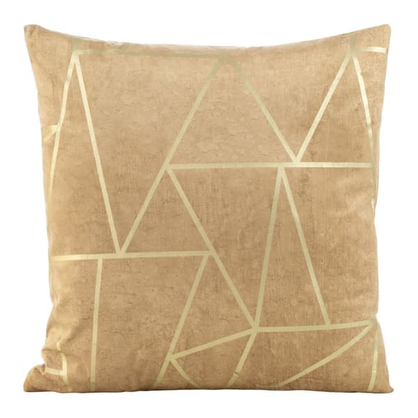 Dekorativt örngott BLINK-29 45x45 Eurofirany beige/ljusguld