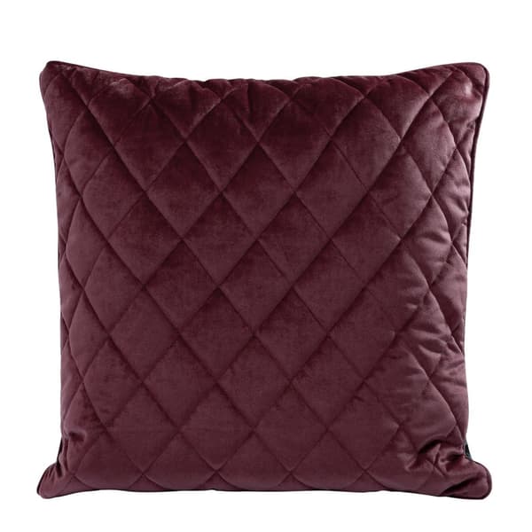 Koristeellinen tyynyliina VELVET-27 45x45 Eurofirany burgundi