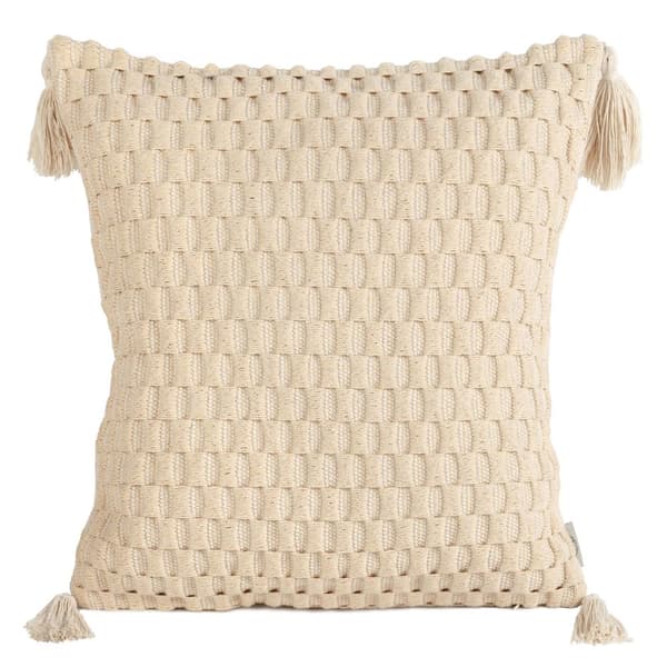 Koristeellinen tyynyliina SEVILLE-4A Terra Collection 45x45 Eurofirany beige
