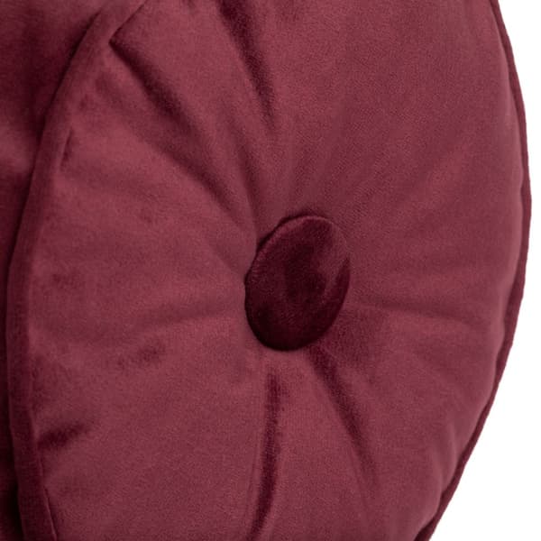 Dekorativt pudebetræk VELVET-59 20x45 Eurofirany bordeaux