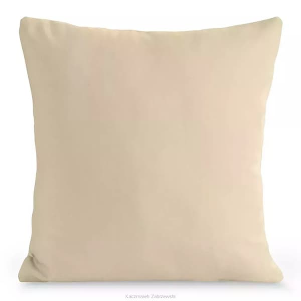 Dekorativt vandtæt pudebetræk GARDEN 45x45 havebeige