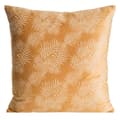 Pikkukuva 1 / 4: Koristeellinen tyynyliina VELVET 45x45 Eurofirany oranssi palmulehtiprintillä
