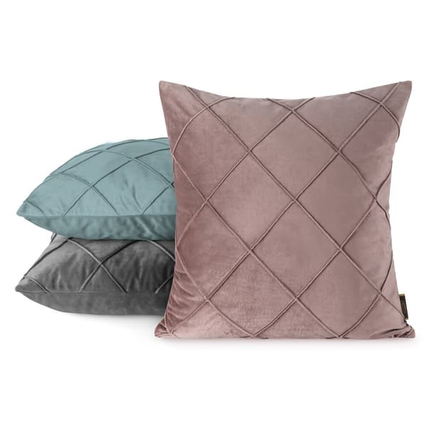 Dekorativt örngott NALA 2 45x45 Eurofirany beige med sömmar