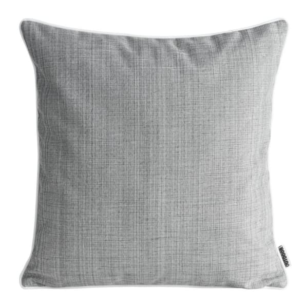 Dekorativt vattentätt örngott GARDEN3 45x45 trädgårdssilver