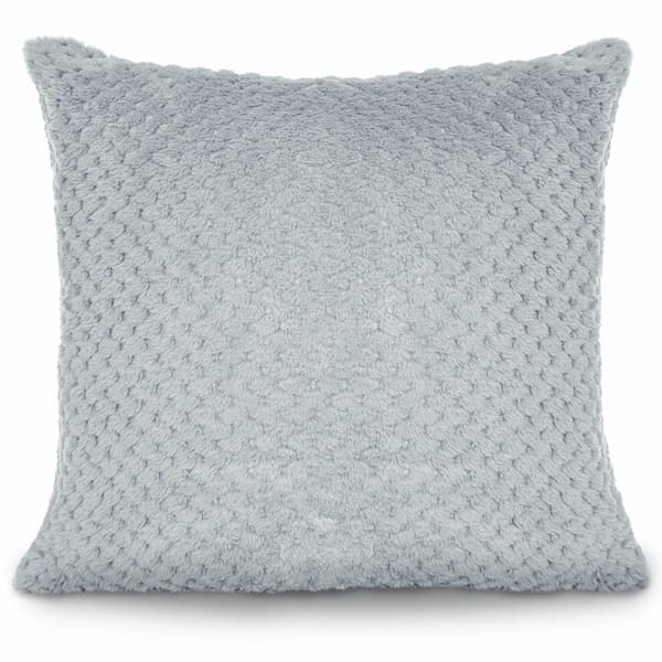 Dekorativt örngott av mikrofiber MONTE 40x40 grå