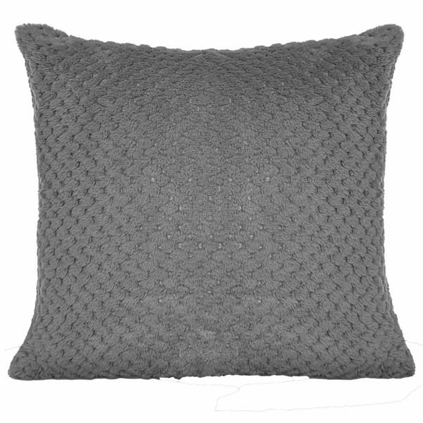 Dekorativt örngott av mikrofiber MONTE 40x40 grafit
