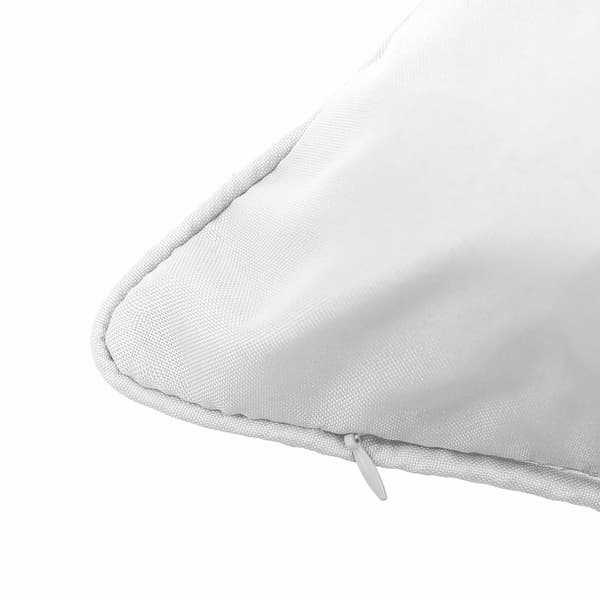 Koristeellinen vedenpitävä tyynyliina GAIA 50x50 puutarhavalkoinen