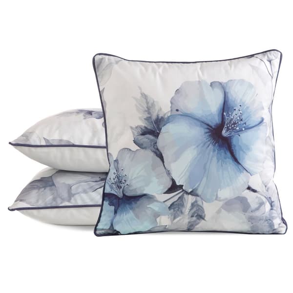 Koristeellinen tyynyliina VELVET 45x45 Eurofirany sininen