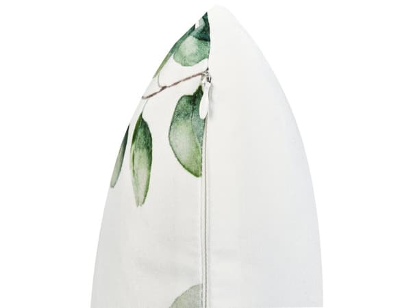 Havepuder Grøn Polyester 45 x 45 cm Udendørs Puder Vandtætte Hynder Mønstrede Pudesæt til Terrasse Udepuder Vandafvisende Havehynder