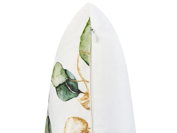 Havepuder Grøn Polyester 45 x 45 cm Udendørs Puder Vandtætte Hynder Mønstrede Pudesæt til Terrasse Udepuder Vandafvisende Havehynder