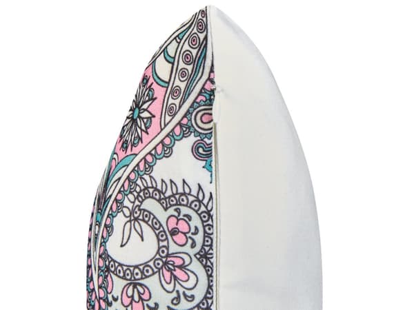 Havepuder Multifarvet Polyester 45 x 45 cm Udendørs Puder Vandtætte Hynder Mønstrede Pudesæt til Terrasse Udepuder Havehynder
