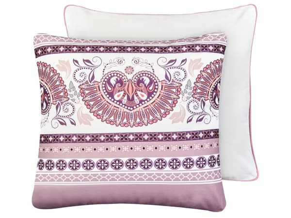 Havepuder Multifarvet Polyester 45 x 45 cm Udendørs Puder Vandtætte Hynder Mønstrede Pudesæt til Terrasse Udepuder Havehynder
