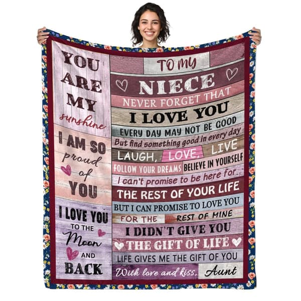 OBOSOE Nipot duge fra tante – Gift til voksen nipot. Fødselsdagsgave – "Til min nipot". 50×60 tommer flannel sweater