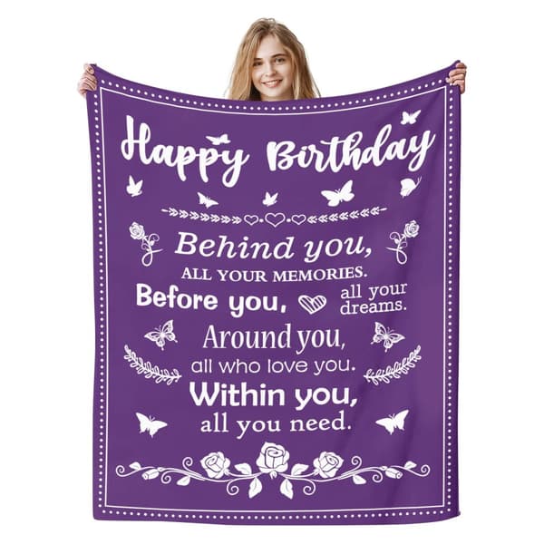 OBOSOE Tillykke Gaver – Unik dameindretning. Cool gave til hende – 50×60 tommer trendsweater