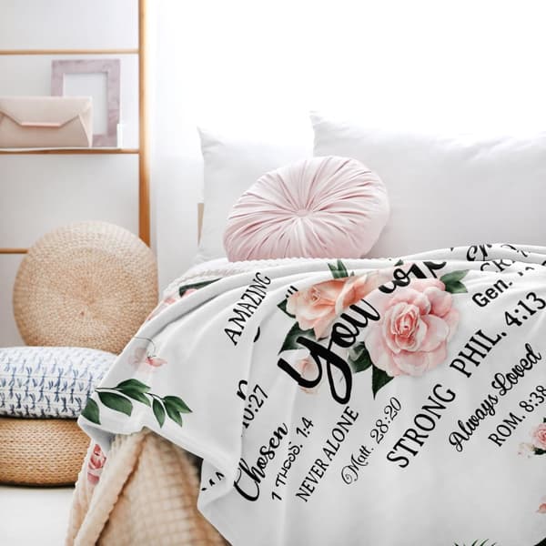 OBOSOE Kristilliset lahjat naisille – Uskonnollinen katolinen lahja. Rohkaisevia jumalallisia joululahjoja – henkinen villapaita 50×60 tuumaa