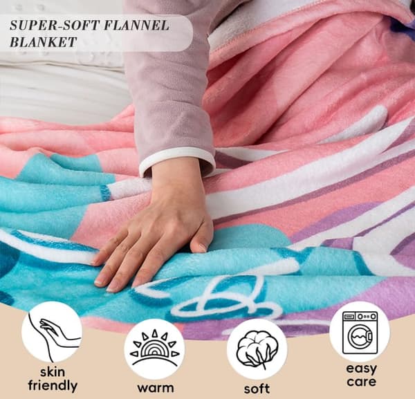 OBOSOE Till mamma födelsedag/mors dag – Min mamma tröja från dotter/son. Supermjuk flanelltröja – soffa/säng/soffa. 50×60 tum
