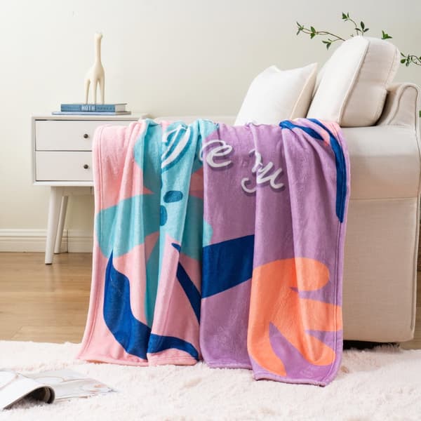 OBOSOE Till mamma födelsedag/mors dag – Min mamma tröja från dotter/son. Supermjuk flanelltröja – soffa/säng/soffa. 50×60 tum