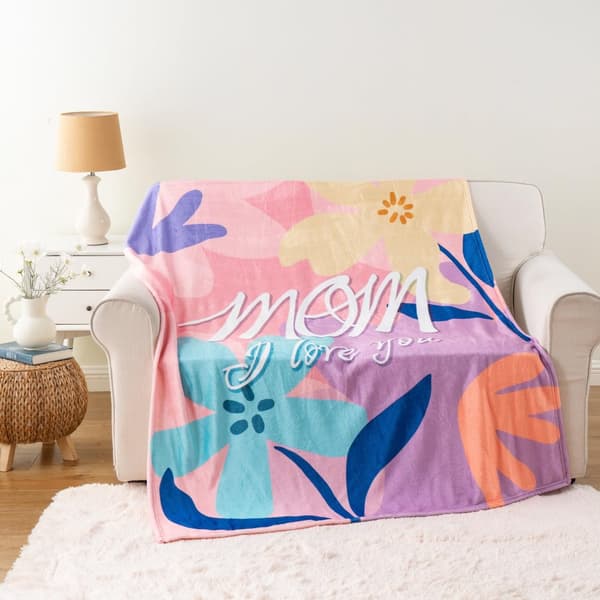 OBOSOE Till mamma födelsedag/mors dag – Min mamma tröja från dotter/son. Supermjuk flanelltröja – soffa/säng/soffa. 50×60 tum