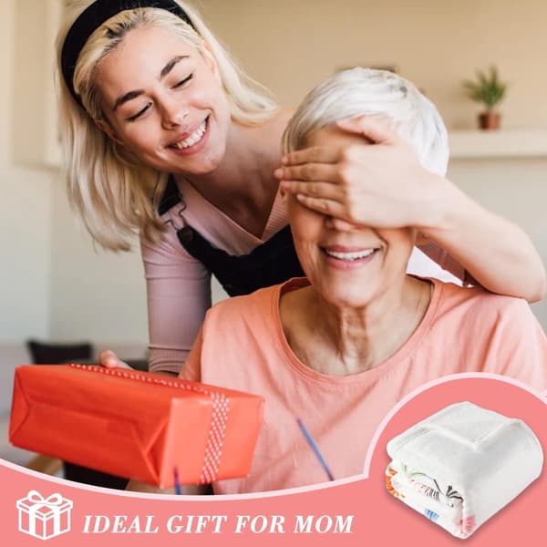 OBOSOE Årsminda/födelsedagsgåva till mamma – Mamma-tröja. Present till mammadagen – Supermjuk flanelltröja. Säng/soffa. 50×60 tum